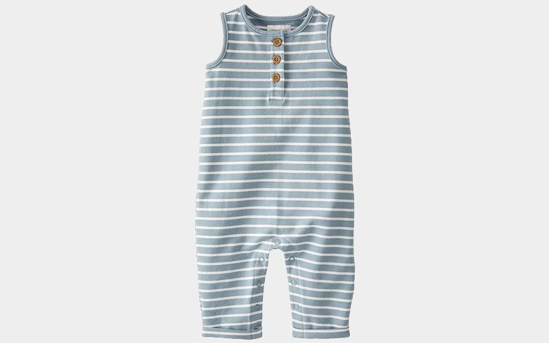 Little Planet newborn smocked outfits for boys made with organic cotton