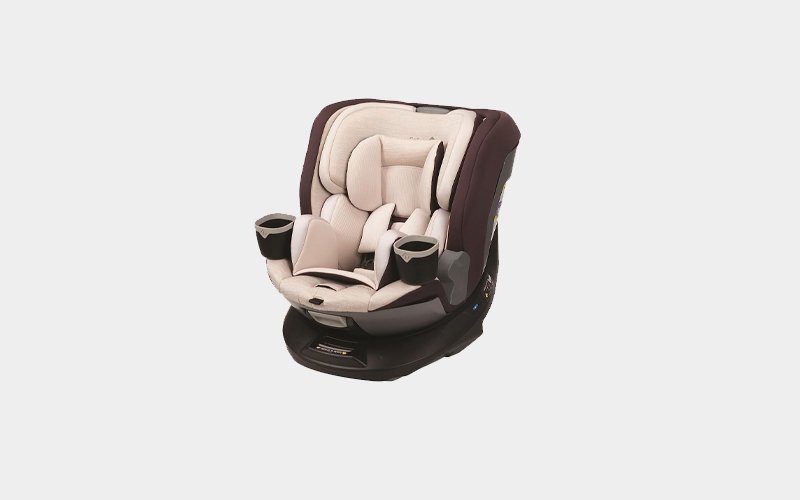 Safest infant car seat with 360 rotation and dunes edge