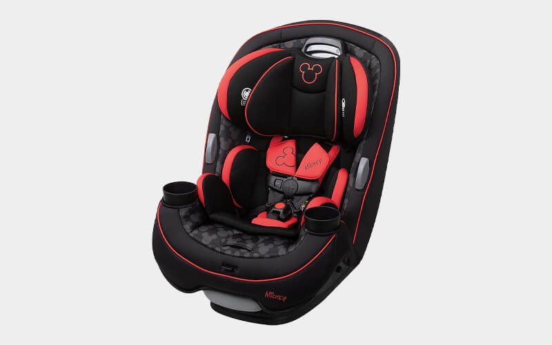 All-in-one convertible car seat for babies up to 50 pounds