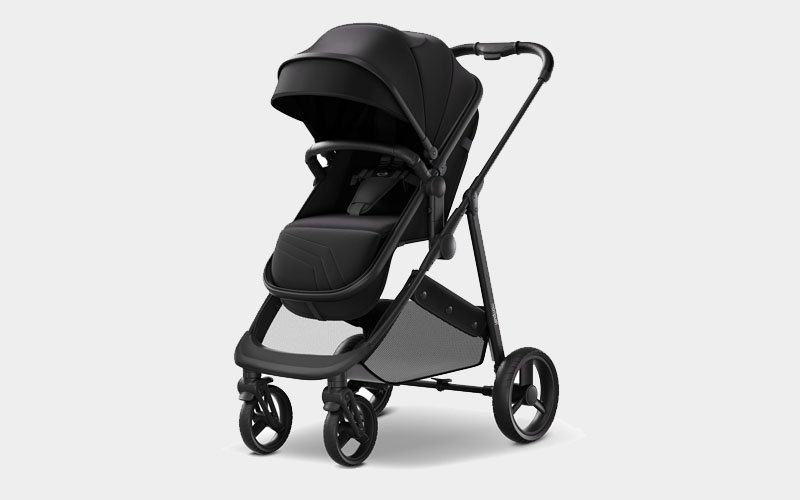 Mompush wiz 2-in-1 convertible baby stroller with bassinet mode