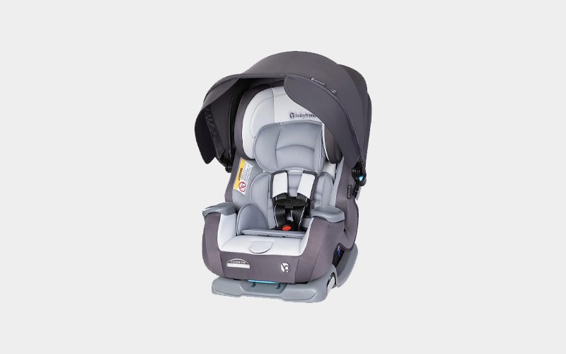 4-in-1 infant toddler convertible car seat with removable canopy