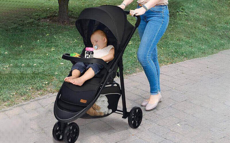 Baby joy jogging lightweight baby stroller for newborn toddlers