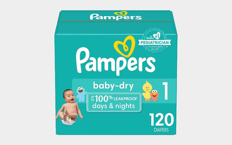 Pampers baby dry disposable diapers for baby proper hygine